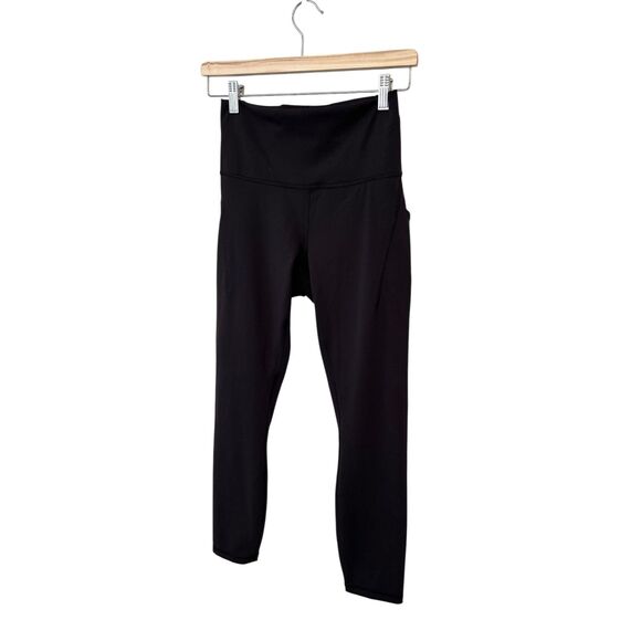 Lululemon Wunder Train HR Tight with Pockets 25"size 8 Black NWT Authentic - Picture 5 of 8